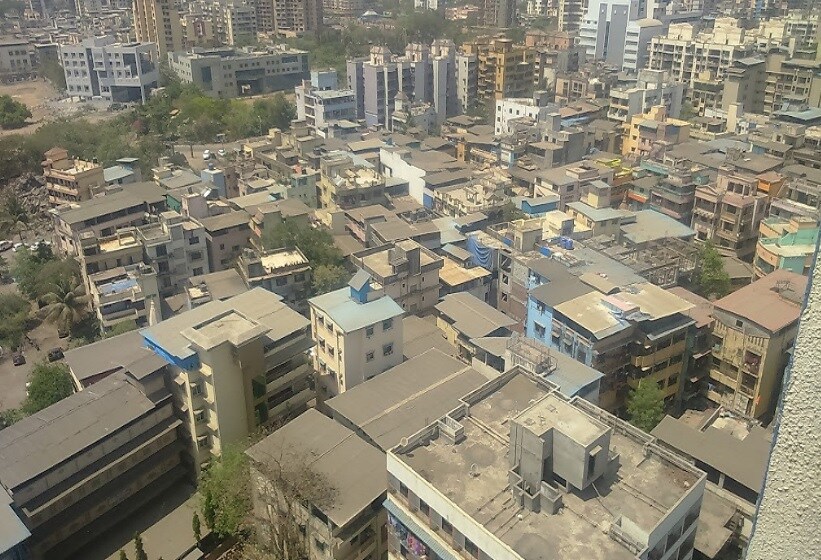 Kharghar Sector 13_a city with lots of tall buildings
